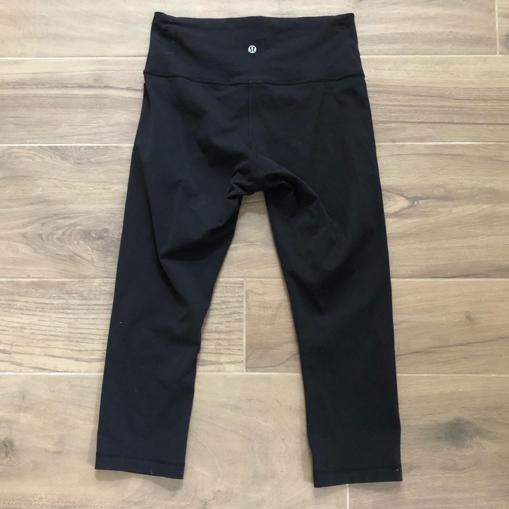 Lululemon Athletica Black Leggings Size 8